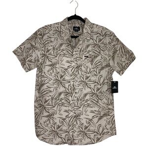 O'Neill Mens Shoreside Short Sleeve Woven Button Up Hawaiian Beach Shirt M